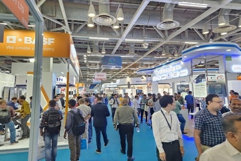 印度新德里钢铁铸造展览会展会现场图片