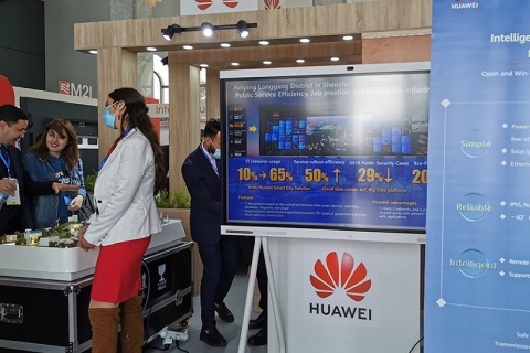 阿尔及利亚通讯及信息技术展展会现场图片