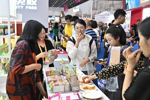 中国国际消费品博览会-海南消费品展-消博会展会现场图片