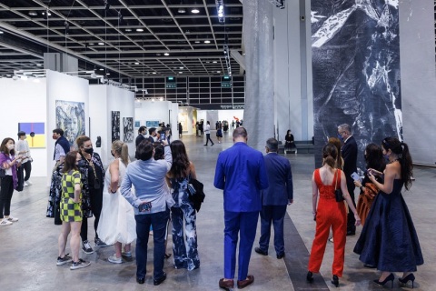 香港巴塞尔艺术展展会现场图片