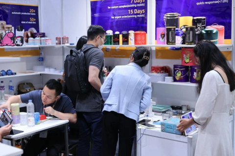 香港奢侈品包装展展会现场图片