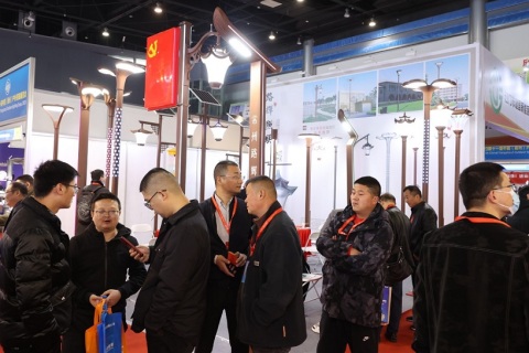 中国(扬州)户外照明展览会展会现场图片