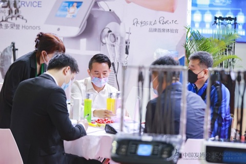 中国发制品春季交易会-郑州发博会美发展展会现场图片