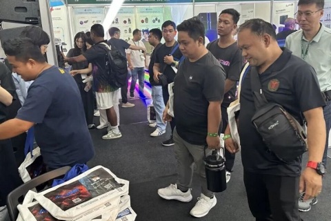 越南河内专业舞台灯光音响展览会展会现场图片