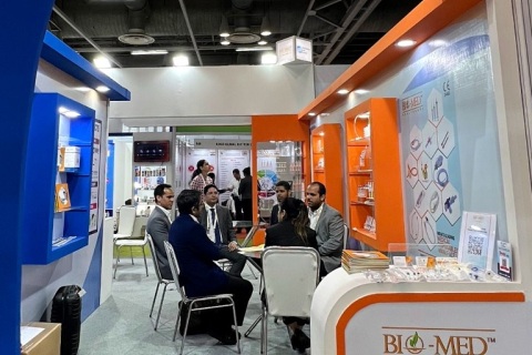 印度新德里制药及医疗展览会展会现场图片
