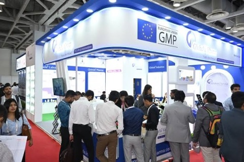 印度新德里制药及医疗展览会展会现场图片