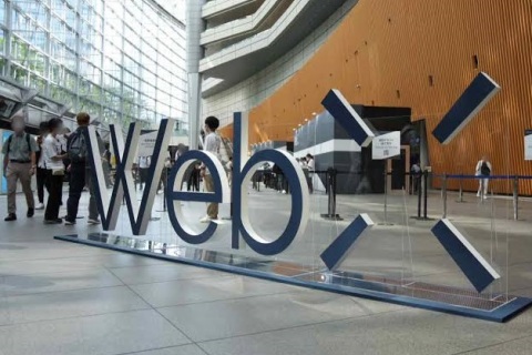 日本东京加密资产、WebX大会展会现场图片