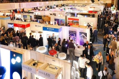 美国纽约LED照明展览会展会现场图片