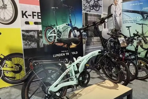 美国拉斯维加斯自行车展览会展会现场图片